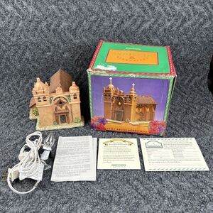 Mervyn's San Carlos Borromeo de Carmelo Mission Calif 1997 Lighted Up w/crosses